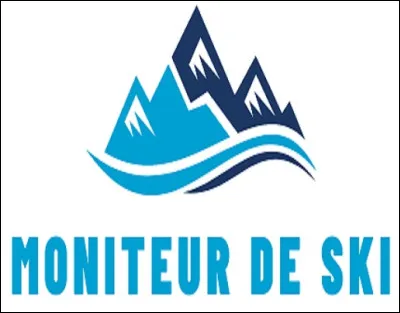 Quelle est la couleur de la tenue des moniteurs de ski de l'ESF (École du ski français) ? (image non contractuelle)