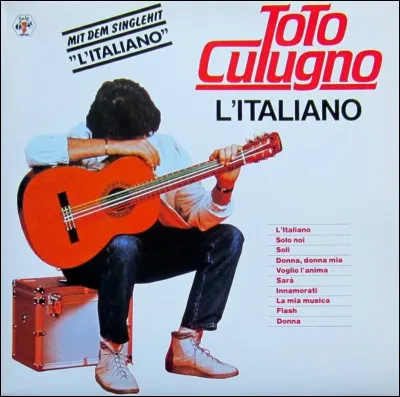 Et maintenant, place à sa chanson la plus célèbre de son répertoire. De quel instrument joue-t-il dans sa chanson ''L'Italiano'' ?
