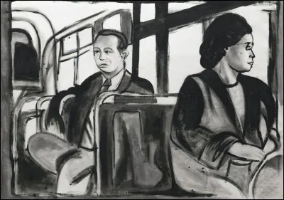 En 1943, Rosa Parks rejoint le mouvement pour les droits civiques où elle exercera une activité de secrétaire jusqu'en 1957.