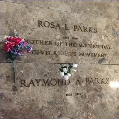 Rosa Parks est décédée le 24 octobre...