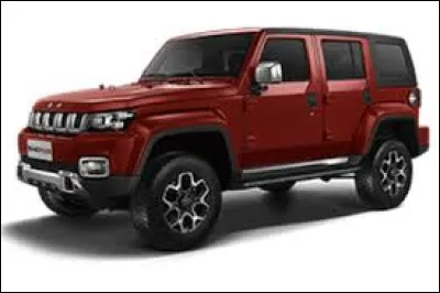 Le Baic BJ40 ressemble à un Jeep ...