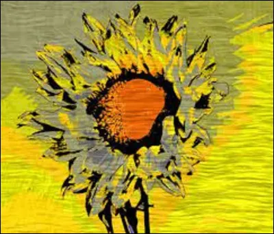 Quel artiste a réalisé ce tableau nommé ''Tournesol'' ?