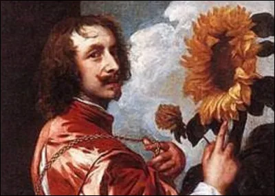 Quel baroque s'est ici représenté dans cette toile nommée ''Autoportrait au tournesol'', entre 1632 et 1633 ?