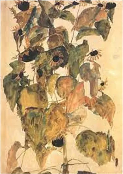 Datant de 1911, ''Tournesol'' est une toile expressionniste. Qui est l'auteur de cette peinture ?