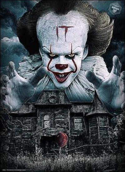 De quelle couleur sont les ballons du clown tueur ?