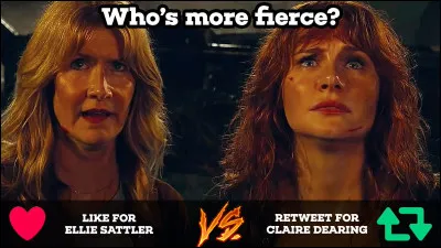 Préfères-tu Ellie Sattler ou Claire Dearing ?