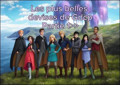 Quel personnage de GDCP préfères-tu ? (2)