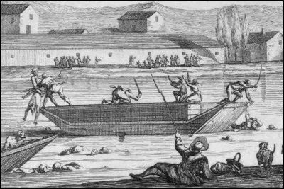 Dans quelle ville, chef-lieu de la Loire-Atlantique, ont été perpétrées les noyades de 1793 et 1794, les républicains ayant jeté dans le fleuve environ 3 000 Vendéens, hommes, femmes et enfants ?