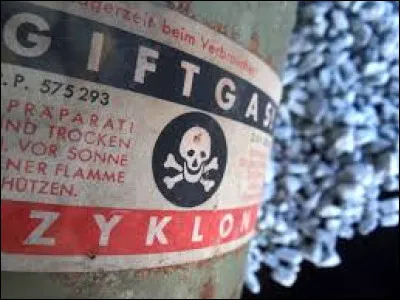 Durant quelle guerre mondiale a eu lieu l'utilisation de chambres à gaz fonctionnant au zyklon B ?