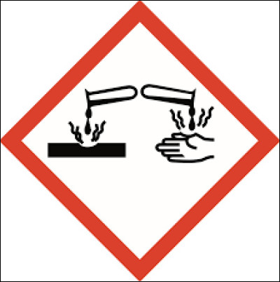 Qu'indique ce symbole que l'on peut trouver sur certains produits dangereux ?