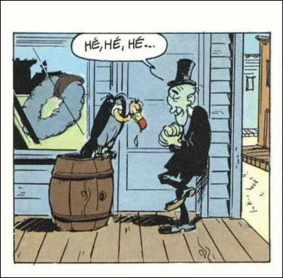 Culture générale > Dans "Lucky Luke", le vautour est le fidèle compagnon du thanatopracteur, dont le nom est ... [Complétez !]