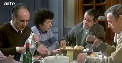 Dans quel film de Claude Sautet a-t-on droit à un repas avec un Michel Piccoli qui rentre dans une colère noire ?