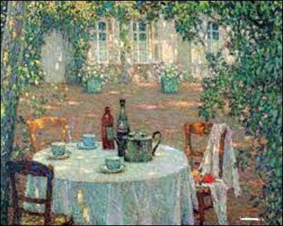 Huile sur toile réalisée en 1911, ''La Table au soleil'' est un tableau réalisé par un postimpressionniste. De ces trois artistes, lequel a exécuté ce tableau ?