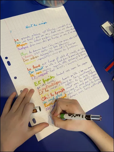 Du moins, je l'espère, sinon il va __ retravailler le français.