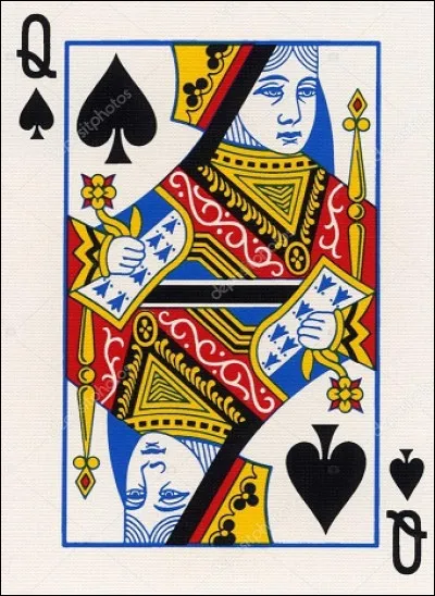 Quel est le nom de la dame de pique dans un jeu de carte ?
