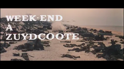 "Week-end à Zuydcoote" est un long-métrage interprété par Alain Delon.