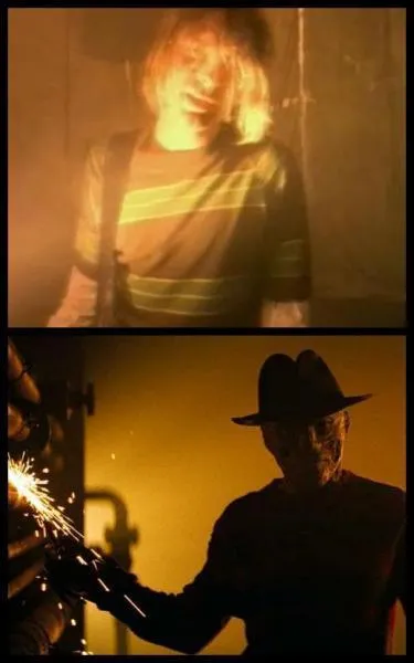 Quel est le point commun entre le clip de Smells Like Teen Spirit et le remake des Griffes de la nuit ?