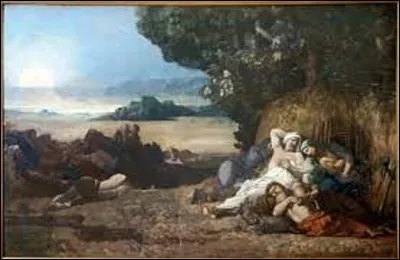 ''Le Sommeil'' est une toile symboliste datant de 1867. Quel artiste a réalisé cette grande toile de 3,81 m de hauteur sur 6 m de longueur ?