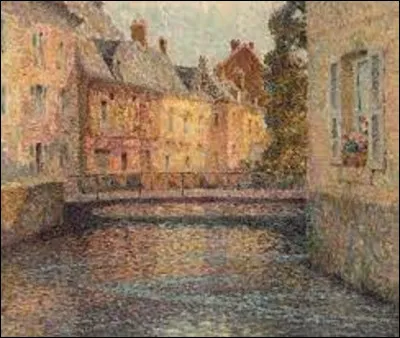Parmi ces trois postimpressionnistes, lequel a réalisé, en 1913, ce tableau nommé ''Le Canal à Gisors'' ?