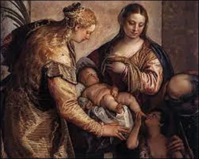 Réalisé, vers 1564, ''La Sainte Famille avec Sainte Barbe et le petit saint Jean'' est une toile maniériste. Quel artiste est l'auteur de cette peinture ?