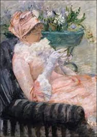 Quelle femme peintre américaine est l'auteure de ce tableau intitulé ''La Tasse de thé '' ?