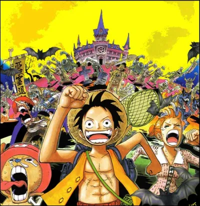 Dans cet arc l'équipage arrive sur une île dirigée par le mystérieux Gekko Moriah. Les enjeux de l'histoire résident dans la lutte pour récupérer l'ombre de Luffy, volée par Moriah, et le sauvetage de l'âme de leur ami, Brook. Quel est le nom de l'arc ?