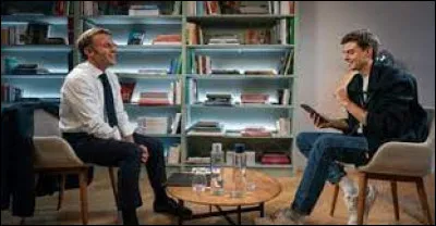Quel youtubeur a reçu Emmanuel Macron dans sa vidéo de rentrée 2023 ?