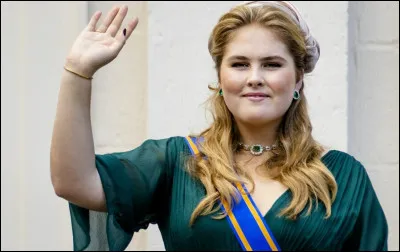 Depuis quelle année Catharina-Amalia des Pays-Bas est-elle la princesse héritière des Pays-Bas ?
