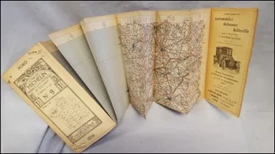 À quand remonte la première carte routière Michelin ?