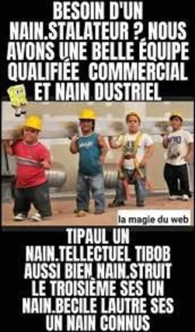 Comment écrit-on nain en espagnol ?