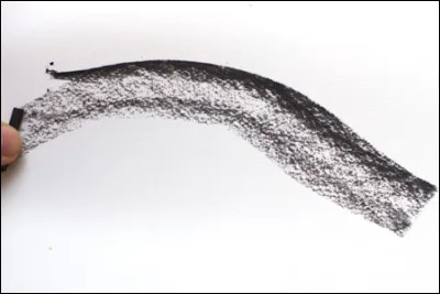 Quel est le nom de cette technique de dessin qui utilise comme crayons des bâtonnets de charbon de bois ?