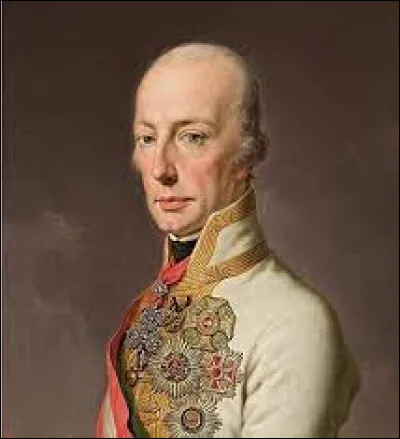 Marie-Louise se voit attribuer le titre de Duchesse de Parme. Elle s'installe en Italie avec son amant , le général Neipperg. Elle abandonne son enfant à Vienne aux bons soins de son grand-père, l'empereur d'Autriche :