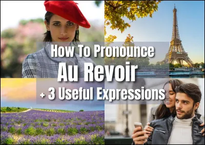 Et enfin, la question la plus simple, en quelle langue dit-on "au revoir" ?