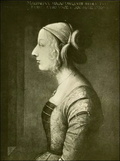 En quelle ann&eacute;e est n&eacute;e Madeleine de M&eacute;dicis ?