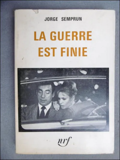 "La Guerre est finie" est un long-métrage mis en scène par Alain Resnais.