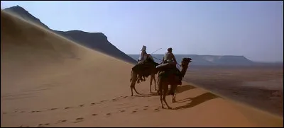 Quel est ce film, tourné en Espagne, Maroc et Algérie, qui grâce à de larges panoramiques filmait l'immensité du désert en cinémascope ?