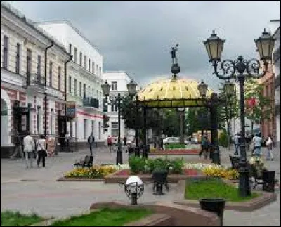 Cette ville de Biélorussie peuplée de 350 000 habitants est située dans l'ouest du pays, tout près de la frontière polonaise :