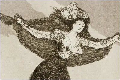 Quel peintre espagnol a réalisé la série de gravures "Les Caprices" et a représenté une scène intitulée "Douce est la vengeance" ?