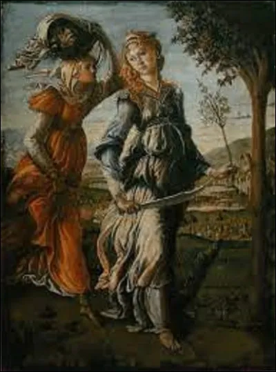 Quel peintre de la Renaissance a réalisé cette tempera sur bois nommée ''Le Retour de Judith à Béthulie'', vers 1470 ?