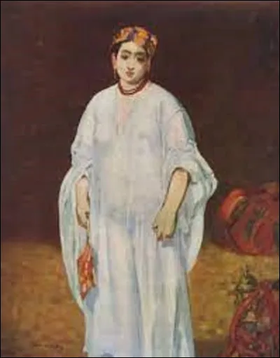 ''Jeune femme en costume oriental'' est une toile impressionniste. Quel peintre a réalisé le portrait de cette dame dans cette tenue ?