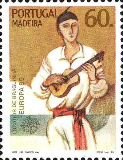 L'Île du Bois (autrement dit : Madère) > Quelle est l'origine du nom de cet instrument traditionnel nommé "braguinha" ?