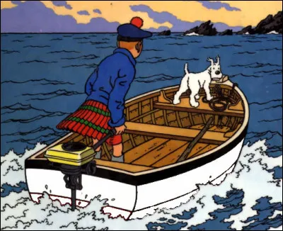 Quant à la barque que pilote Tintin pour aller à l'Île Noire, c'était bien celle-ci ... (Choisissez !)