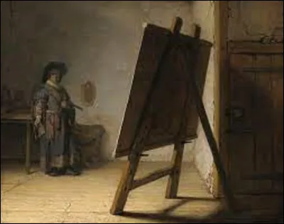 ''Le Peintre dans son atelier'' est une peinture baroque datant de 1629. Quel artiste est l'auteur de cette toile ?