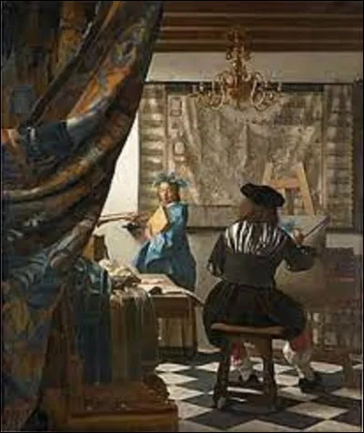 ''L'Art de la peinture'', aussi intitulé ''La Peinture'', ''L'Atelier'' ou ''Allégorie de la peinture'' est une toile baroque. Quel artiste a réalisé ce tableau vers 1666 ?