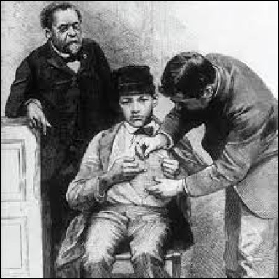 En 1885, grâce au vaccin contre quelle maladie, Pasteur sauve-t-il le jeune Joseph Meister ?