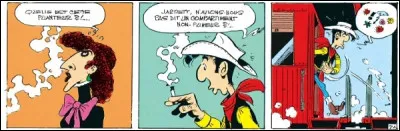 Quelle artiste française donne son nom à un album de Lucky Luke ?