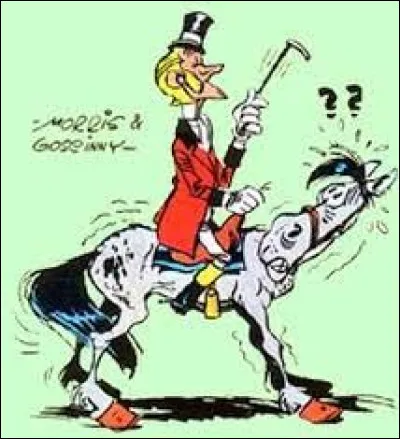 Dans quel album de Lucky Luke l'Anglais Waldo Badmington arrive-t-il au Far-West avec une canne à la main ?