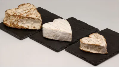Lequel de ces fromages normands possède cette forme de cœur ?