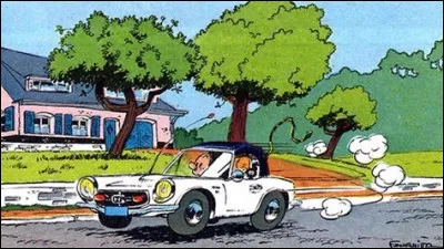 Pour finir, quelle est la voiture de Spirou dans les années 70 ?