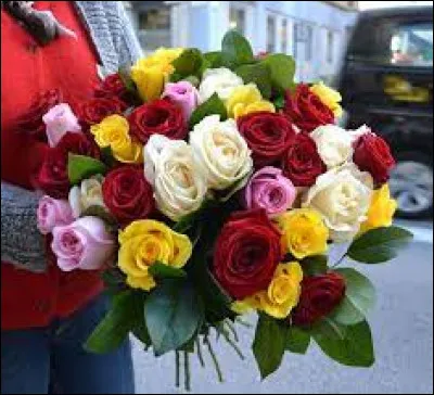 De quelle couleur doivent être les roses que vous voulez offrir en signe d'amitié ?